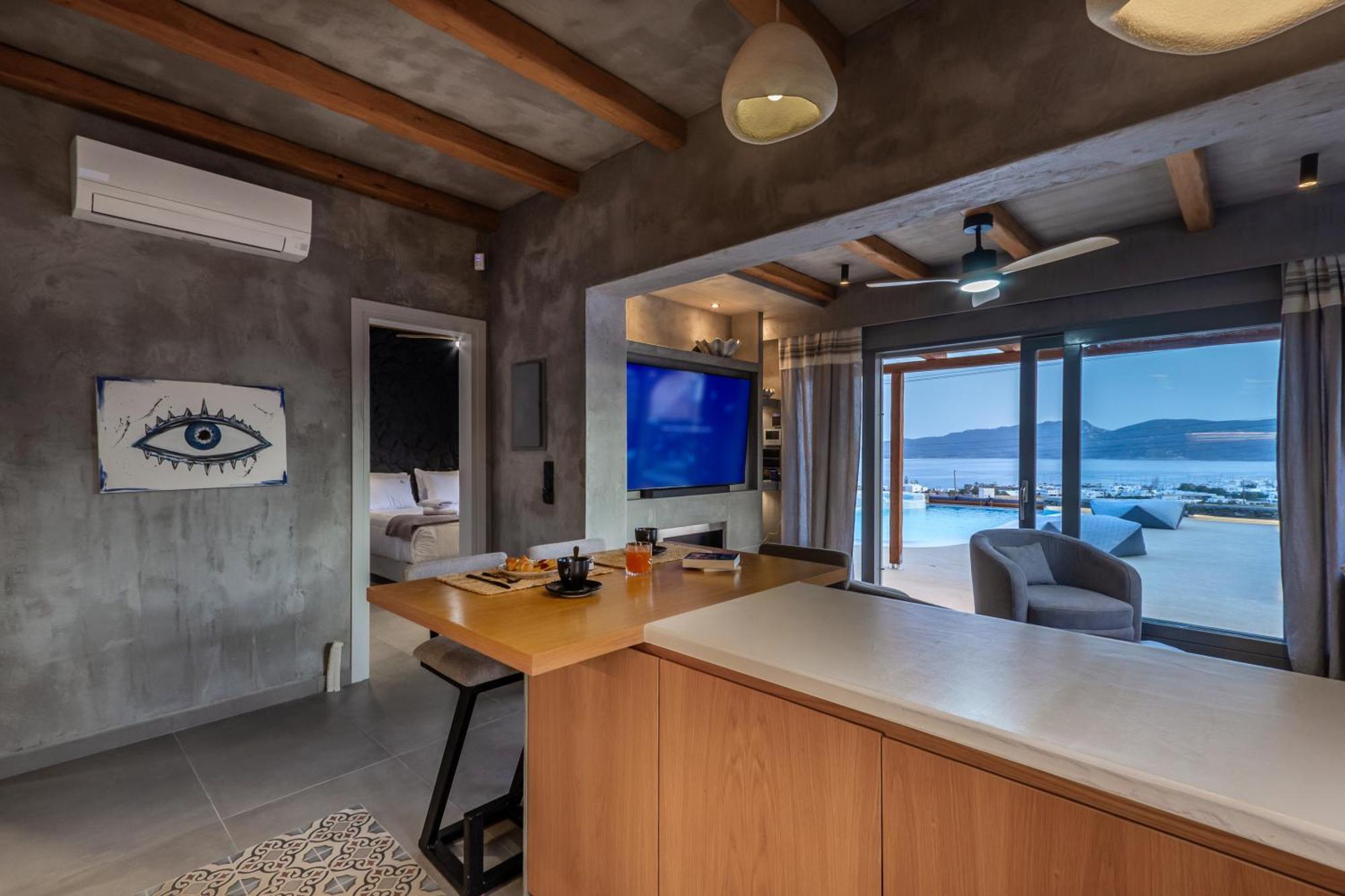 Osmio Luxury Residence Adamantas  Bagian luar foto