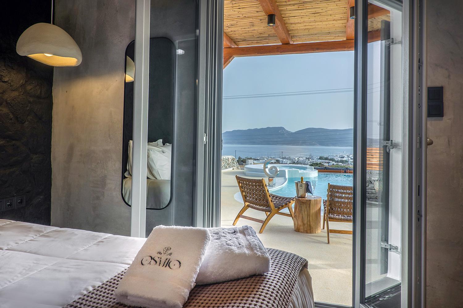 Osmio Luxury Residence Adamantas  Bagian luar foto